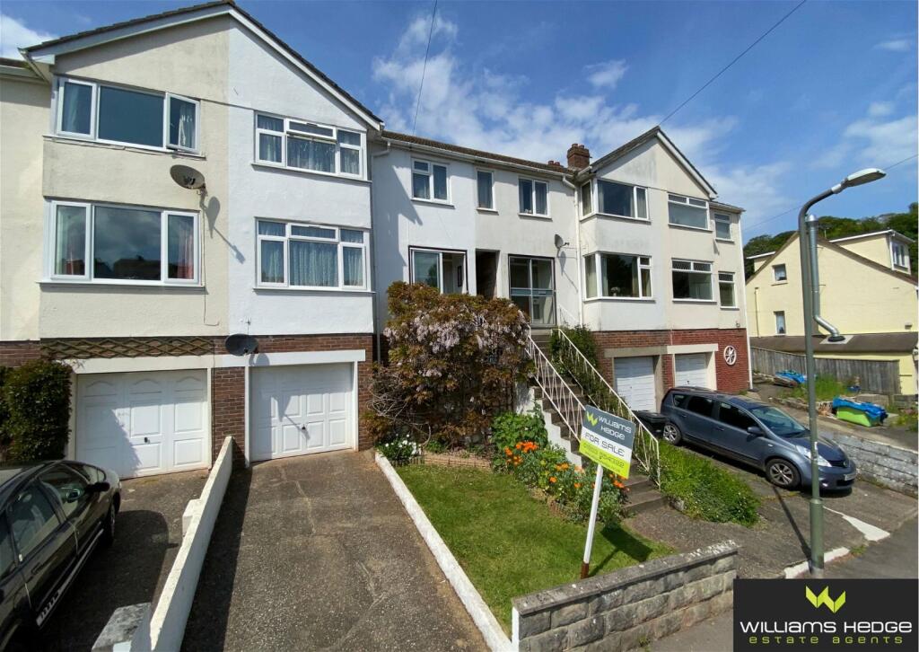 3 bedroom terraced house for sale in Sherwell Valley Road, Torquay, TQ2