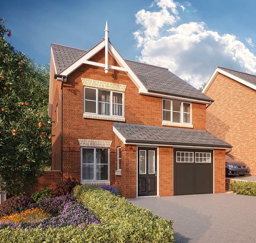 4 bedroom detached house for sale in Shropshire Heights, Loggerheads, TF9