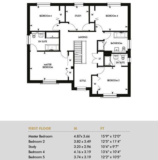 The Rutherford, First Floor