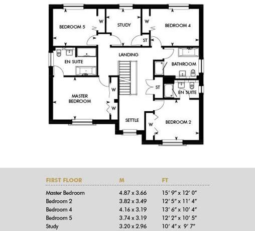 The Rutherford, First Floor