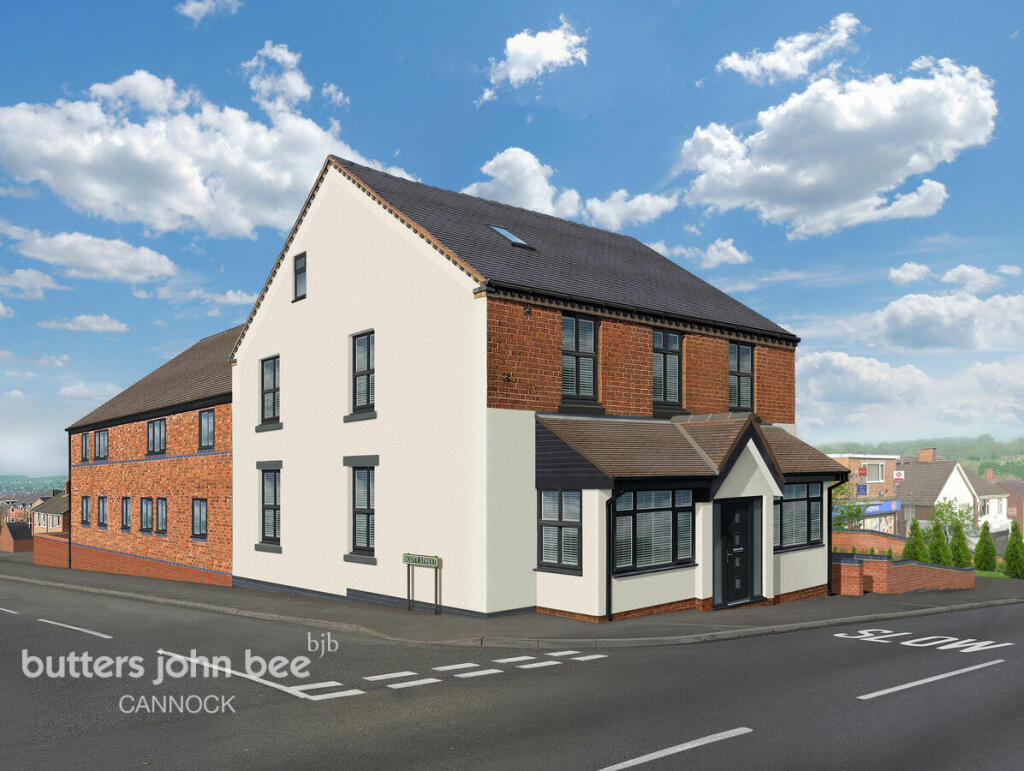 2 bedroom apartment for sale in Apt 3, 70 John Street, Cannock WS12 2RJ