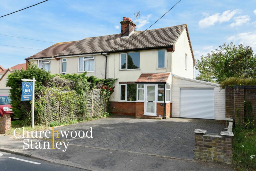 2 bedroom semidetached house for sale in Harwich Road, Little Oakley, CO12