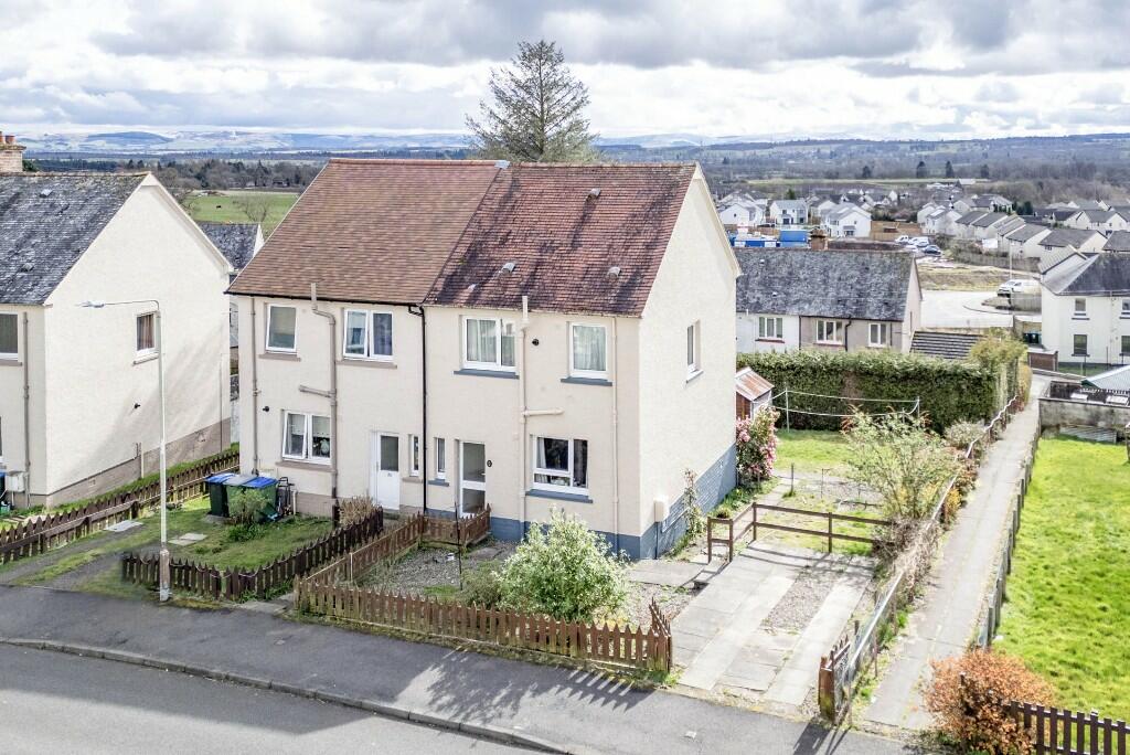 2 bedroom semidetached house for sale in 34 Alligan Road, Crieff, PH7