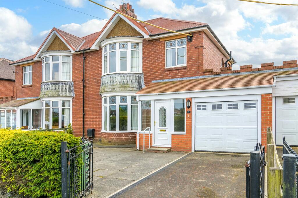 3 bedroom semidetached house for sale in Morwick Road, Warkworth