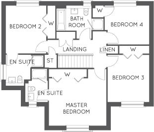 The Cleland, Floor 2