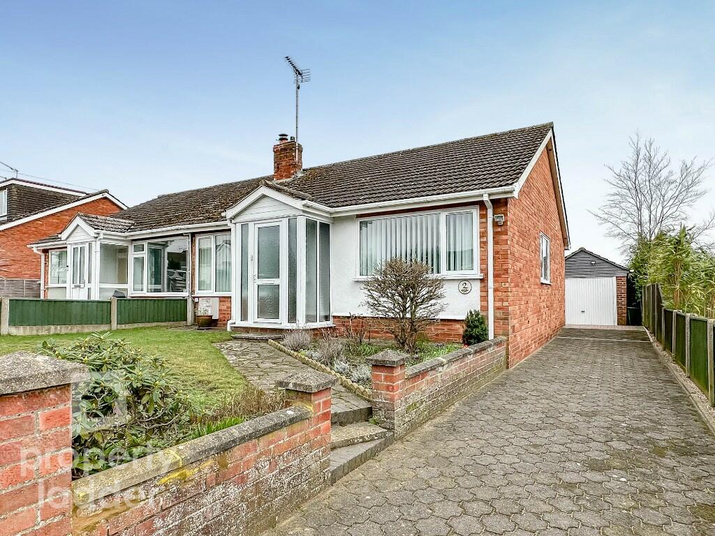 3 bedroom semi-detached bungalow for sale in Christine Road, SPIXWORTH, NR10