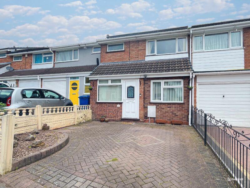 3 bedroom terraced house for sale in Meadway Street, Burntwood, WS7 4TW