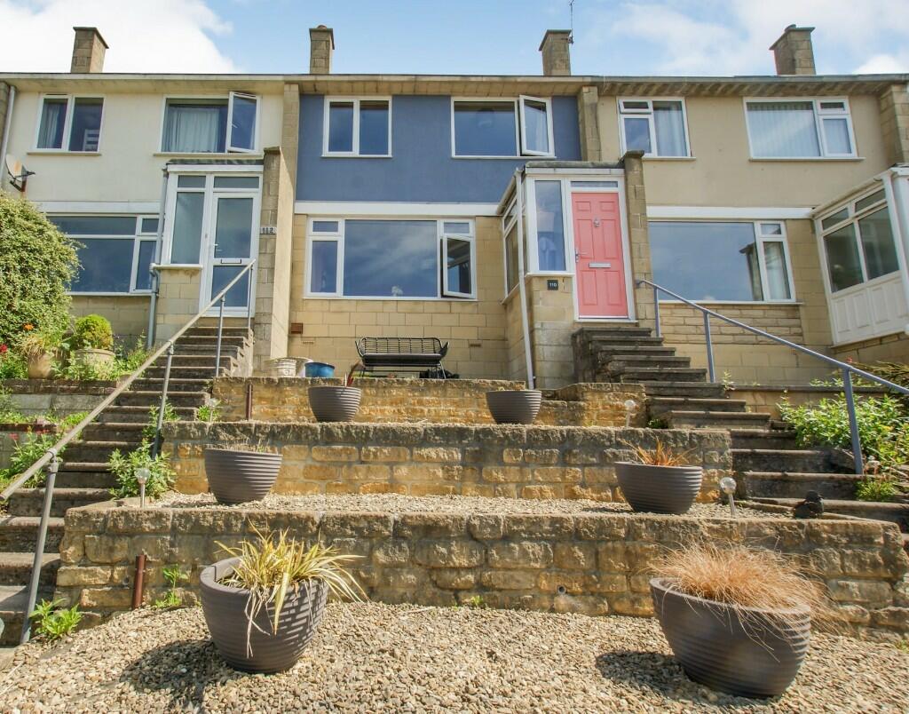 3 bedroom terraced house for sale in Purlewent Drive, Bath, Somerset, BA1