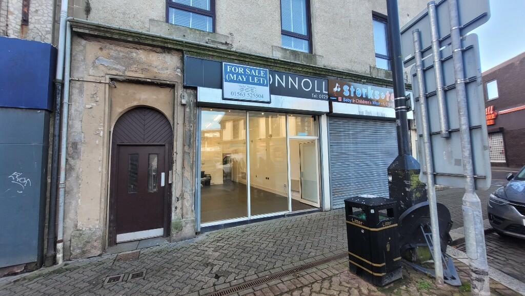 High street retail property to lease in Dockhead Street, Saltcoats