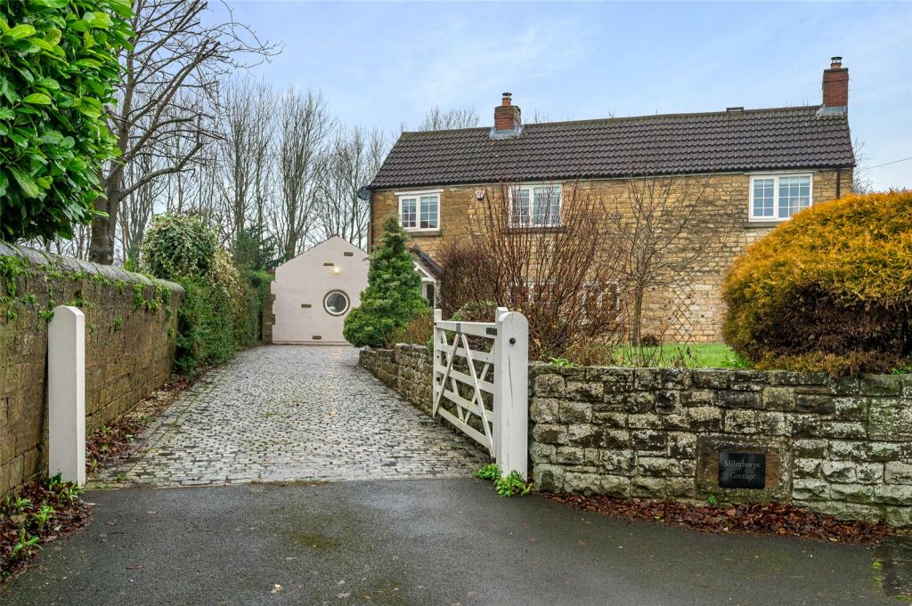 4 bedroom detached house for sale in Milnthorpe Cottage, Wetherby Road, Bramham, Wetherby, West Yorkshire, LS23
