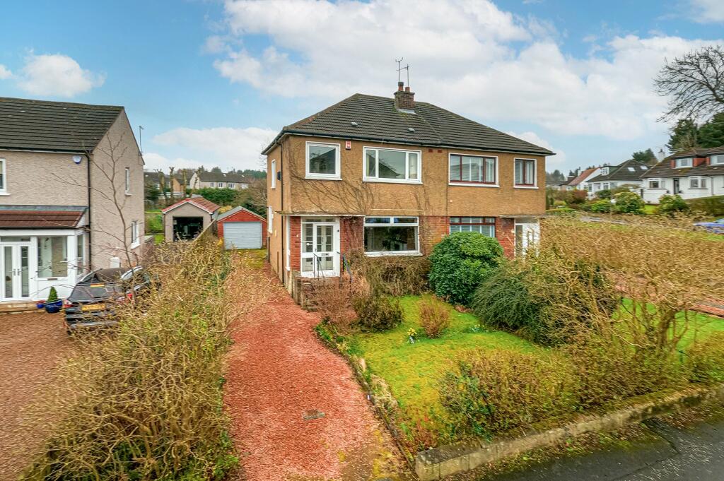 3 bedroom semidetached house for sale in Gordon Crescent, Newton Mearns, Glasgow, East