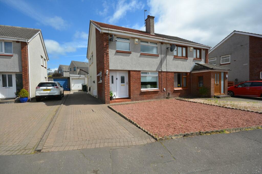 3 bedroom semidetached house for sale in Inchmurrin Drive, Kilmarnock, KA3