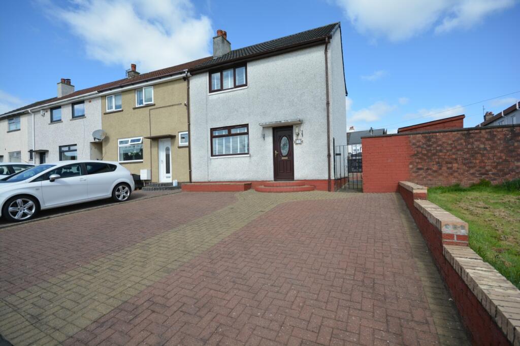 2 bedroom end of terrace house for sale in Kinloch Road, Kilmarnock, KA1