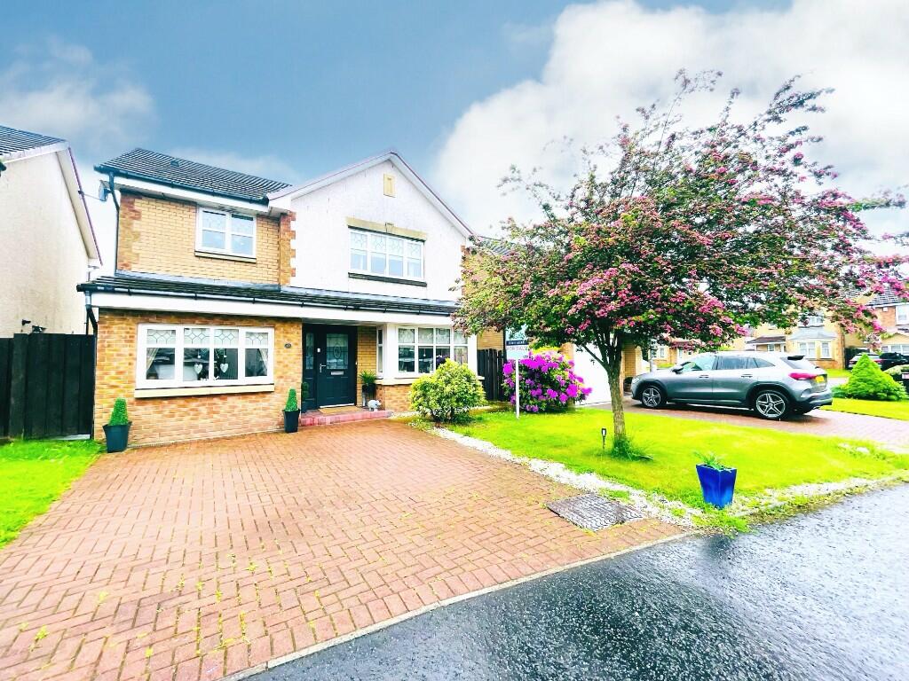 4 bedroom detached house for sale in Ochiltree Crescent, Coatbridge, Lanarkshire, ML5