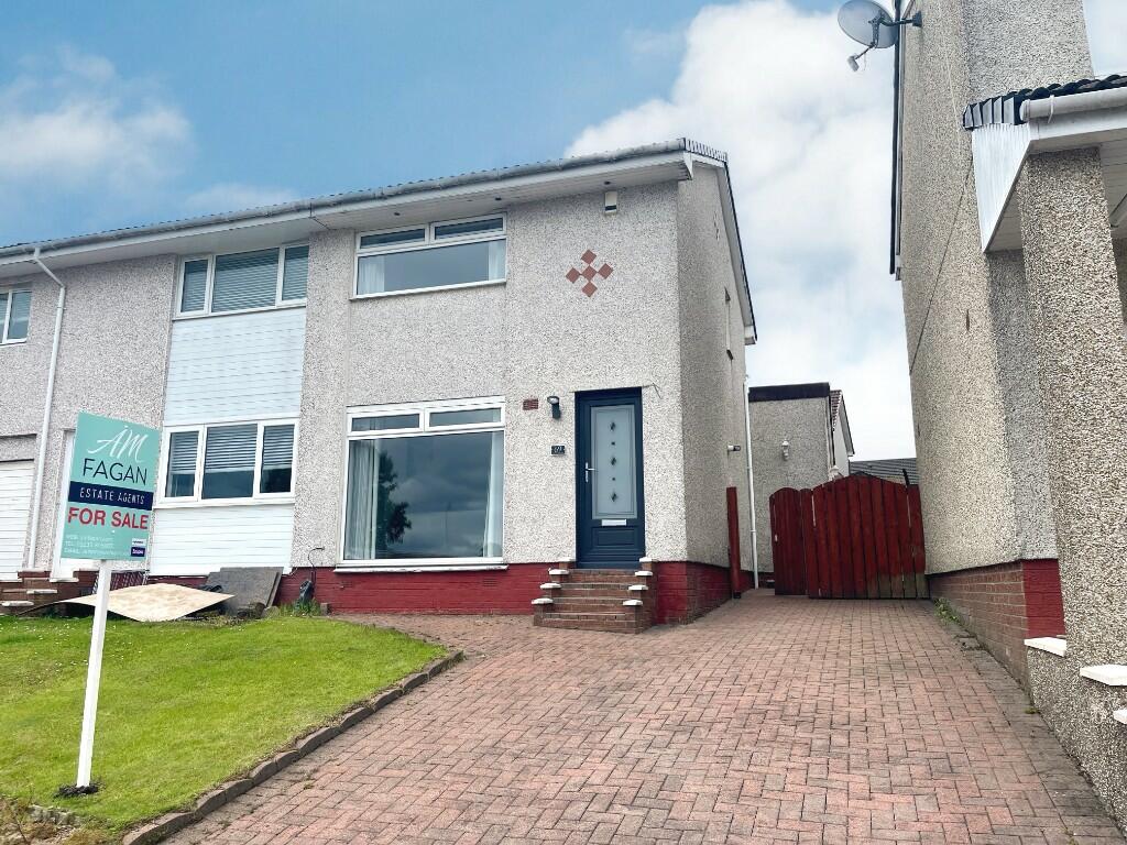 2 bedroom semidetached house for sale in Earlston Crescent, Coatbridge