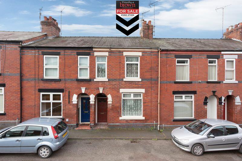 2 bedroom terraced house for sale in Herbert Street, Congleton, CW12