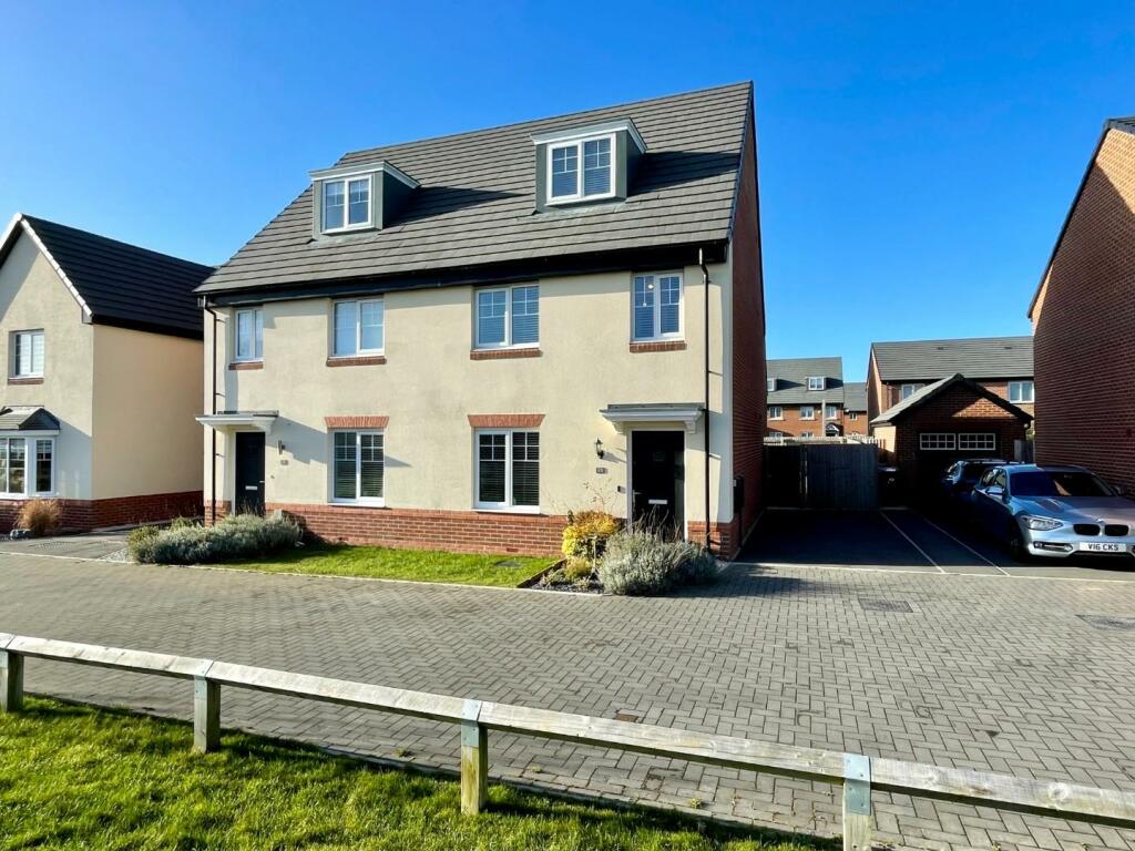 4 bedroom semi-detached house for sale in Emperor Avenue, Kings Moat Garden Village, Chester, CH4