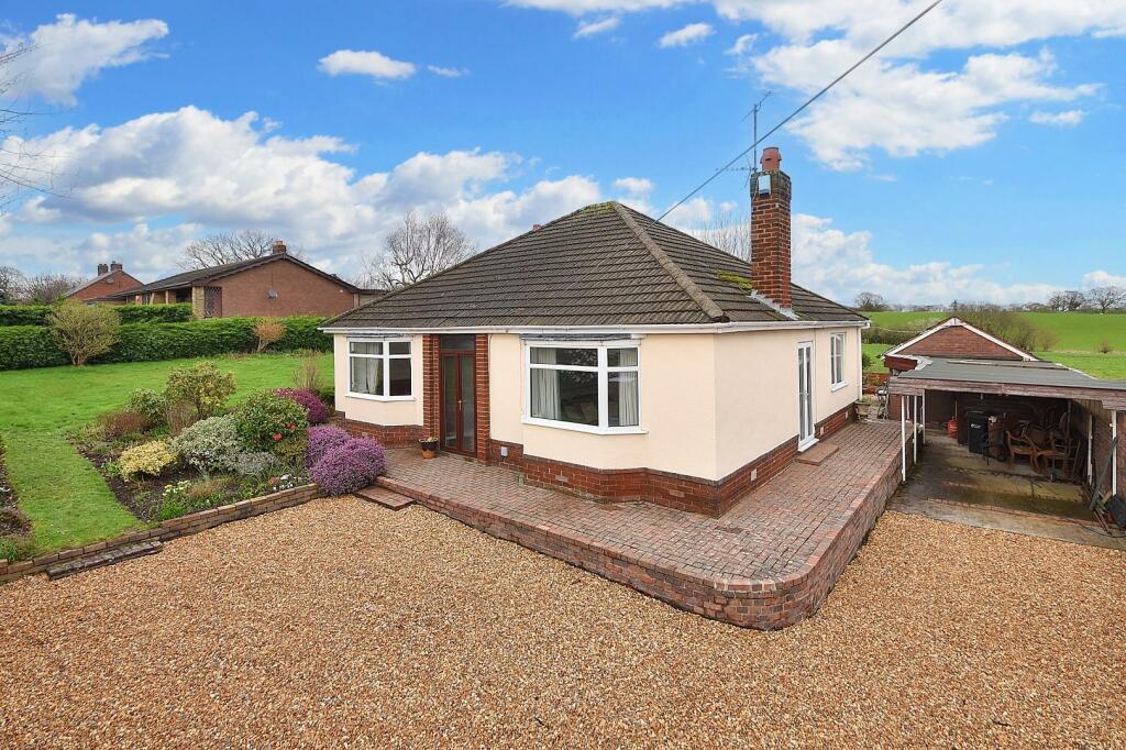 3 bedroom detached bungalow for sale in Wrexham Road, Hope, Wrexham, LL12