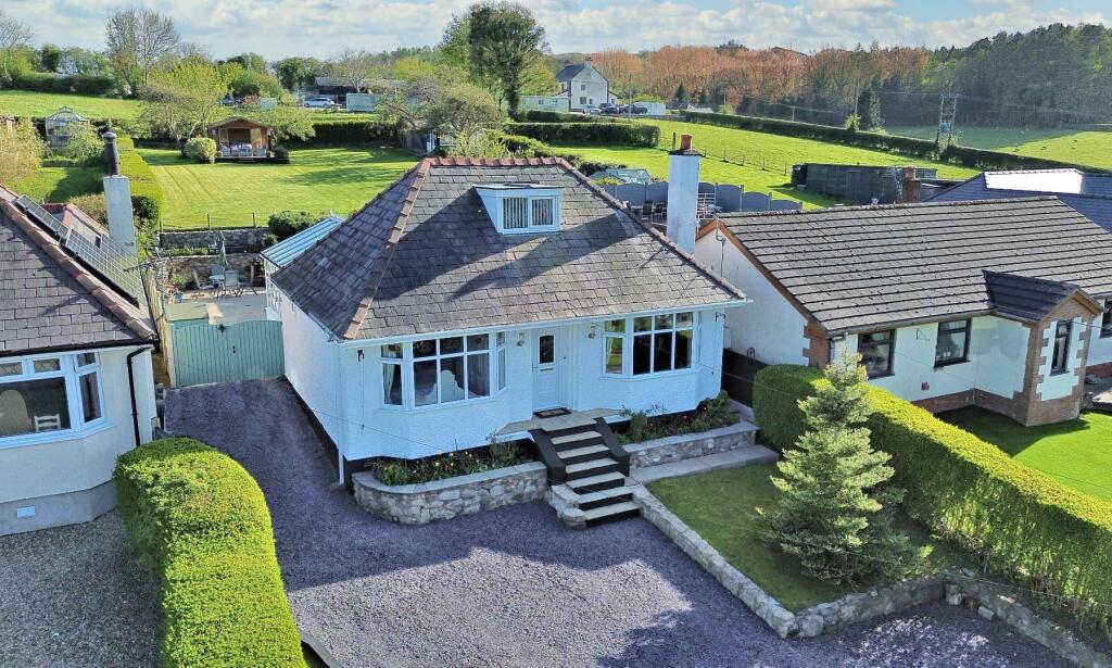 3 bedroom detached bungalow for sale in Hafod Road, Gwernaffield, Mold, CH7