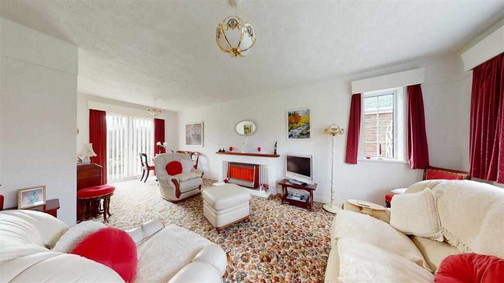 2 bedroom detached bungalow for sale in The Green, Northop, Mold, CH7