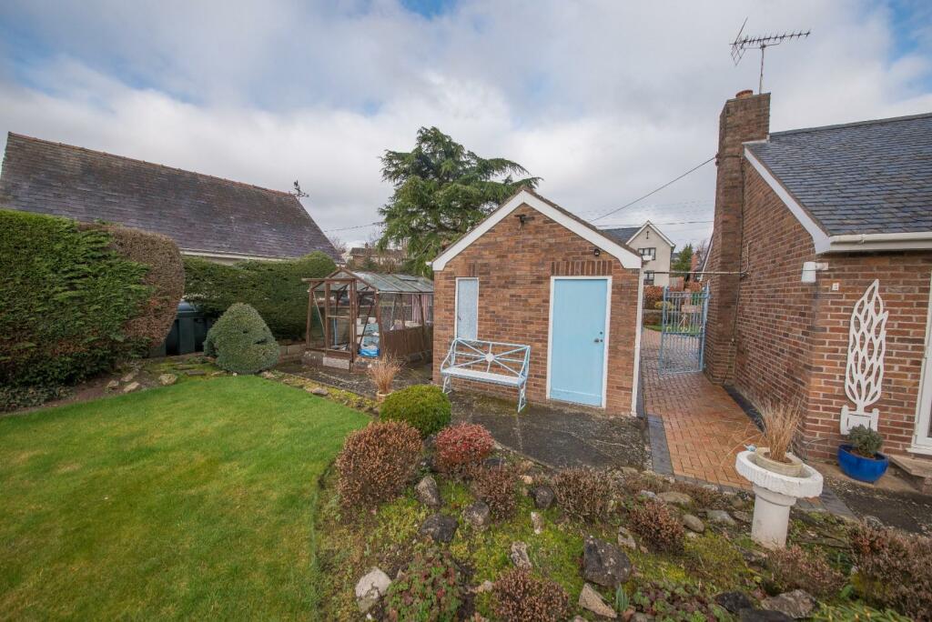 2 bedroom detached bungalow for sale in The Green, Northop, Mold, CH7