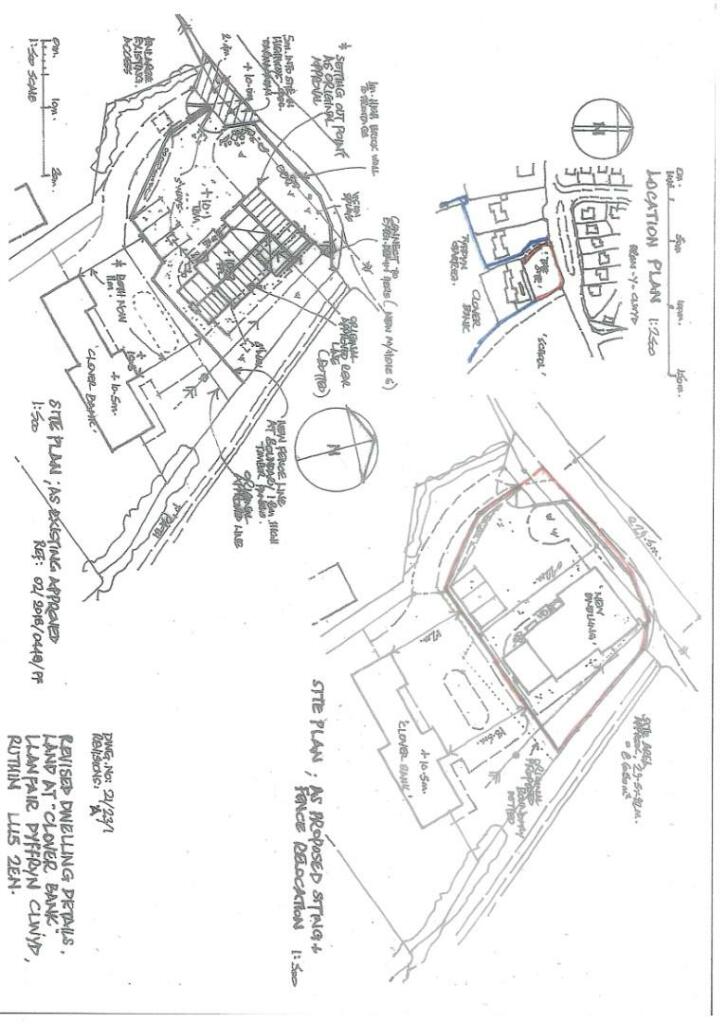 Plot for sale in Llanfair Dyffryn Clwyd, Rhuthun, LL15
