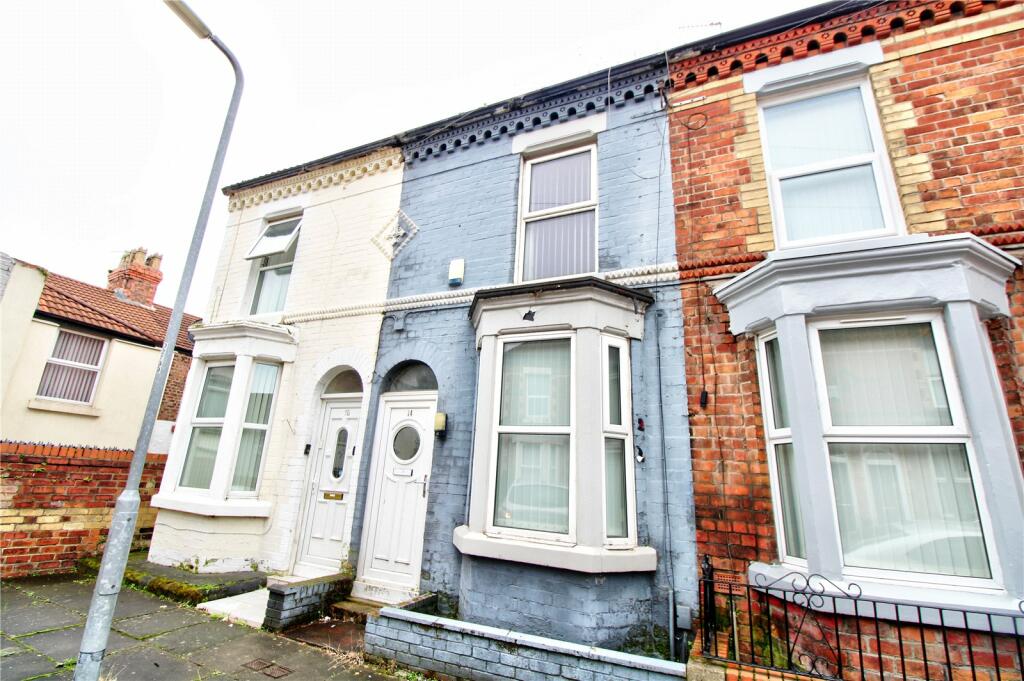 2 bedroom terraced house for sale in Grosvenor Road, Walton, Liverpool, Merseyside, L4