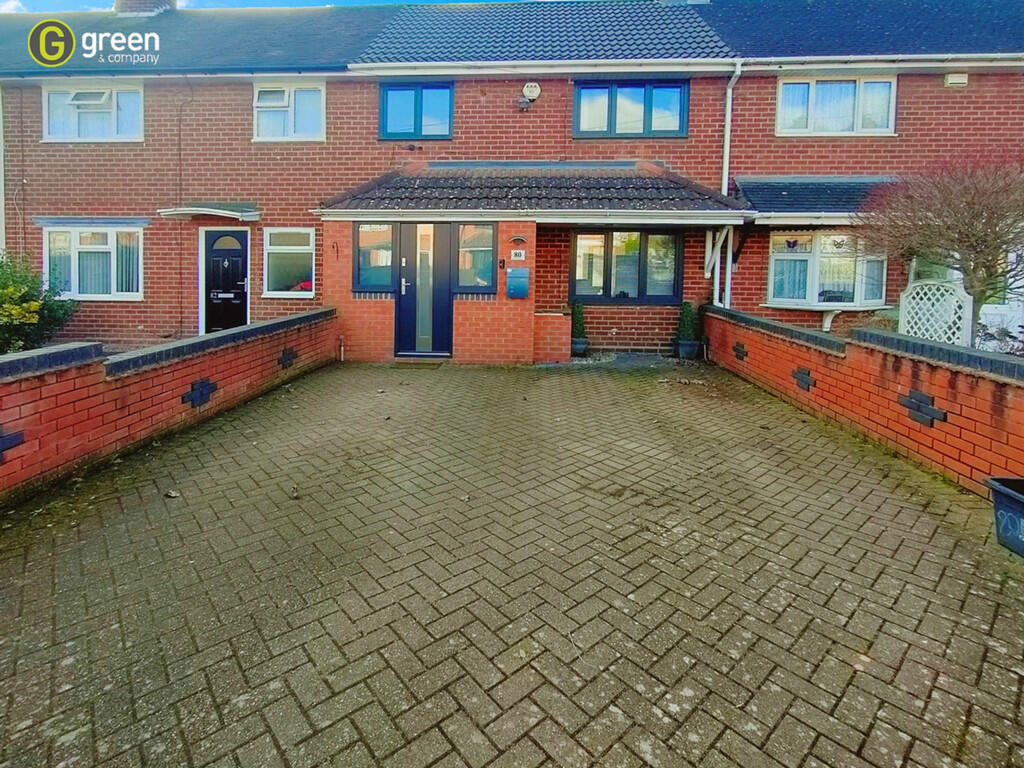 3 bedroom terraced house for sale in Kingshurst Way, Kingshurst, B37
