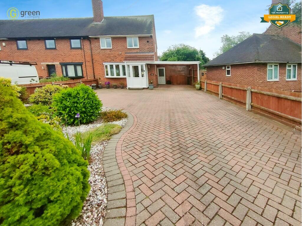 2 bedroom end of terrace house for sale in Brownfield Road, Shard End , B34