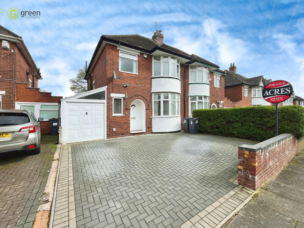 3 bedroom semidetached house for sale in Yateley Crescent, Great Barr, B42