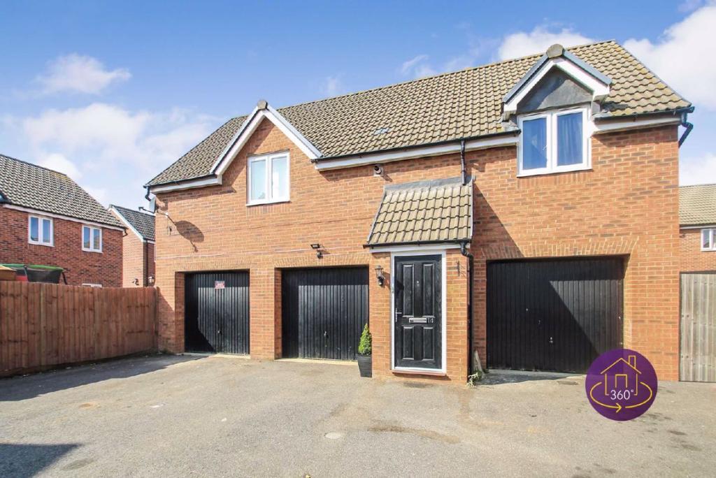 2 bedroom coach house for sale in Chimney Crescent, Irthlingborough