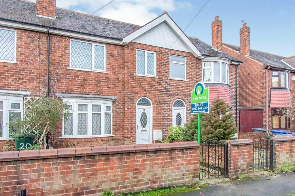 3 bedroom terraced house for rent in Glamis Road, Doncaster, South Yorkshire, DN2