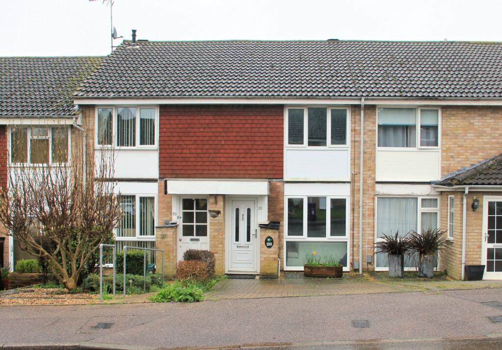 2 bedroom terraced house for sale in Orchard Way, Knebworth, Hertfordshire, SG3