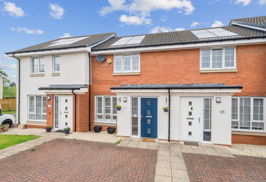 2 bedroom terraced house for sale in Mauchline Wynd, Rutherglen