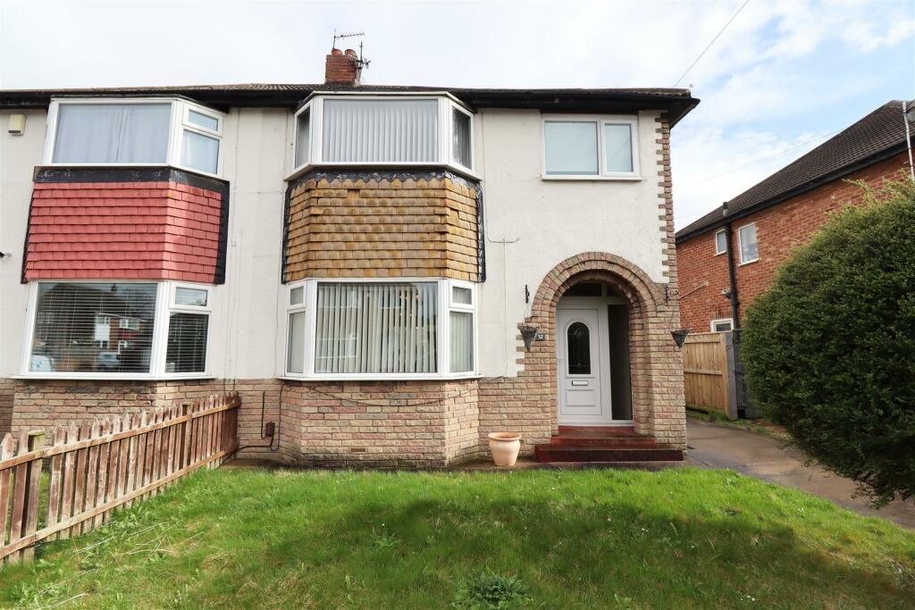 3 bedroom semi-detached house for sale in Dovedale Road, Stockton-On ...