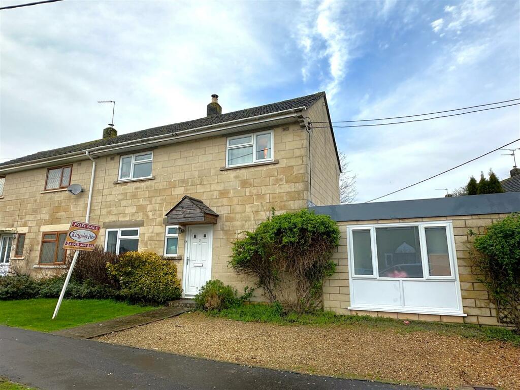 3 bedroom semidetached house for sale in Elm Road, North Colerne, Chippenham, SN14