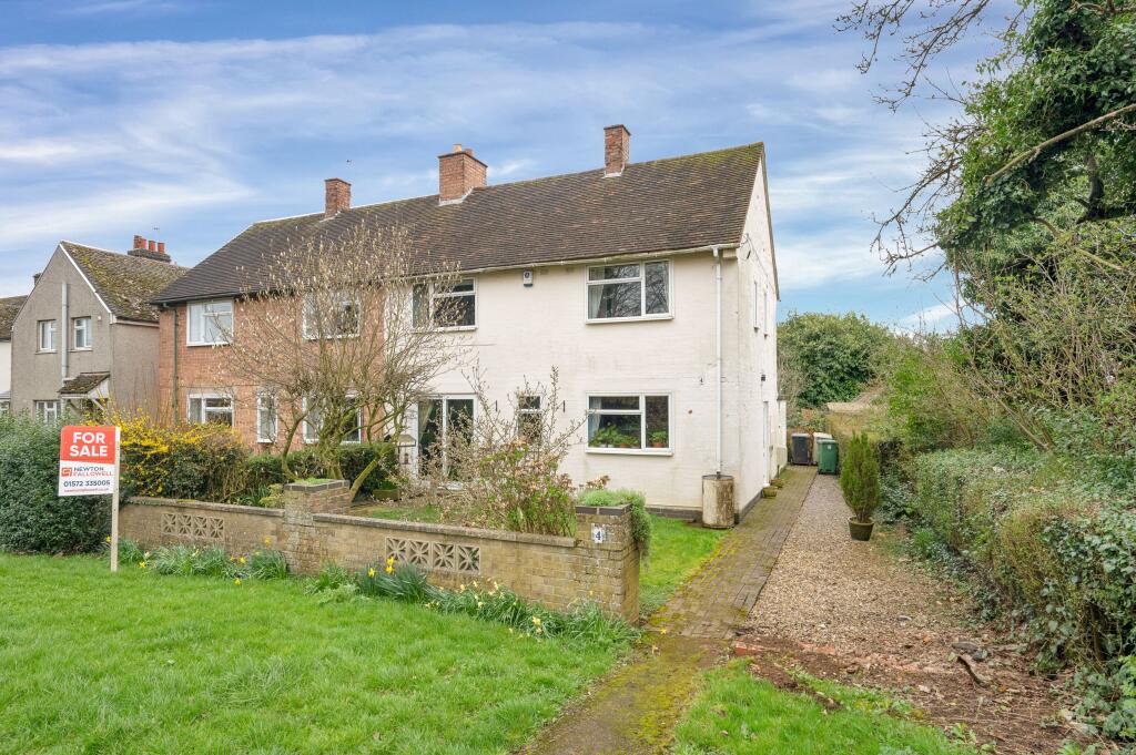 3 bedroom semidetached house for sale in Uppingham Road, Preston, LE15