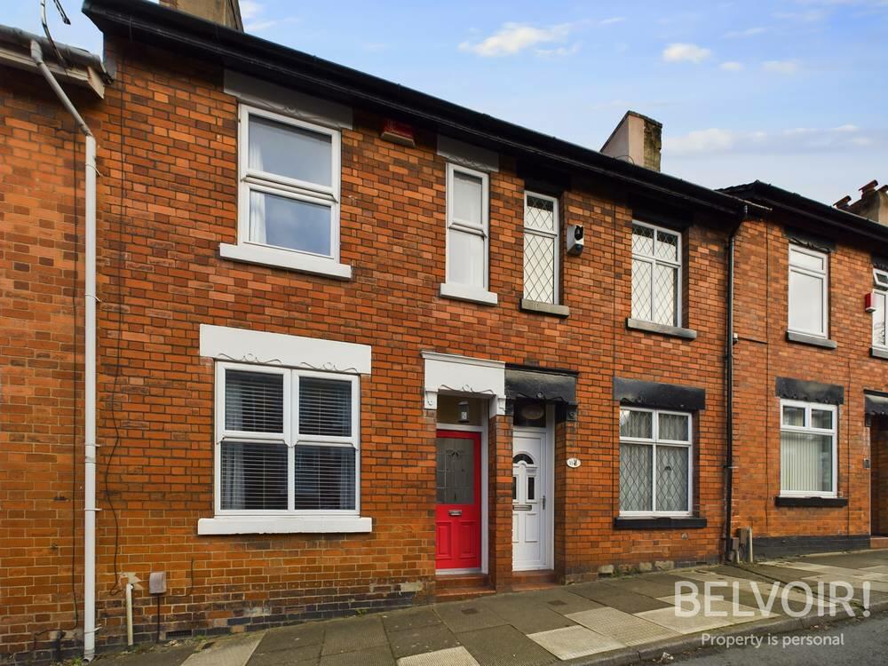 3 bedroom terraced house for sale in Gerrard Street, Hartshill, Stoke On Trent, ST4