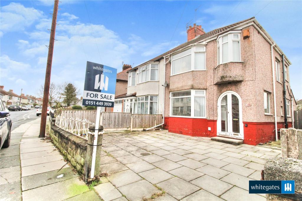 3 bedroom semidetached house for sale in Swanside Road, Liverpool