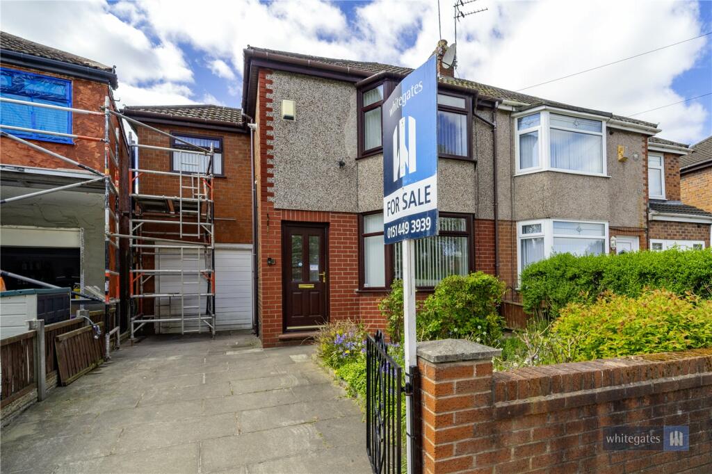 3 bedroom semidetached house for sale in Cumber Lane, Whiston, Prescot