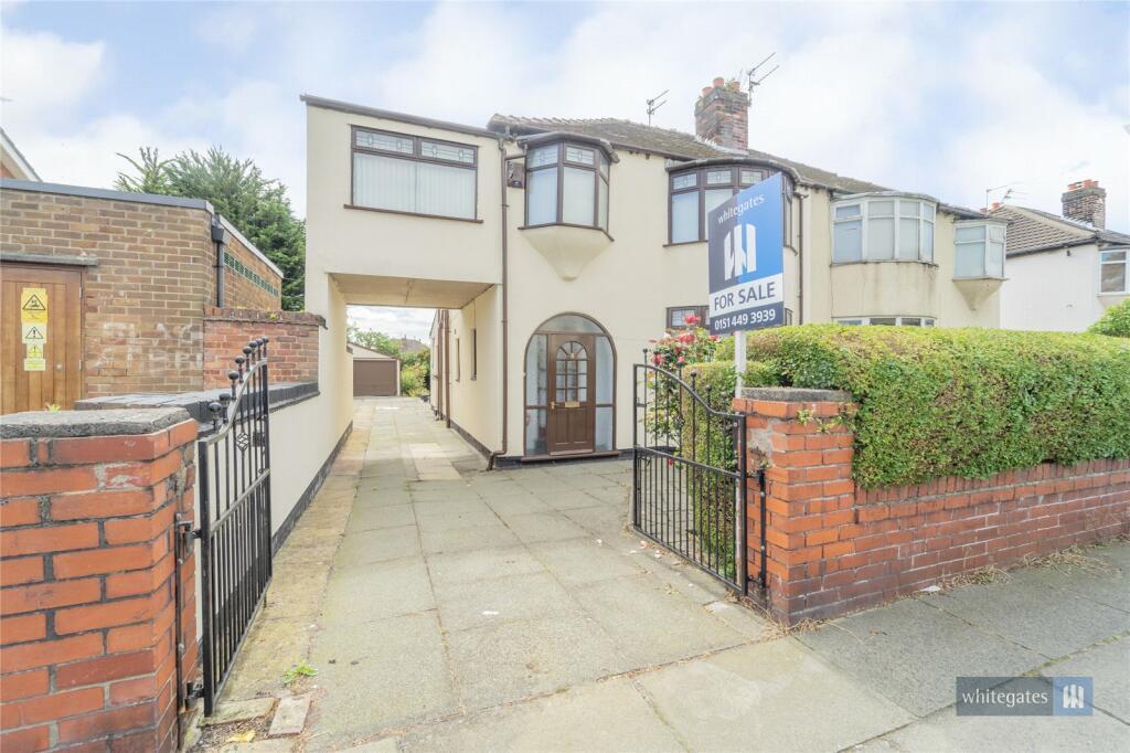 3 bedroom semidetached house for sale in Wallace Avenue, Liverpool