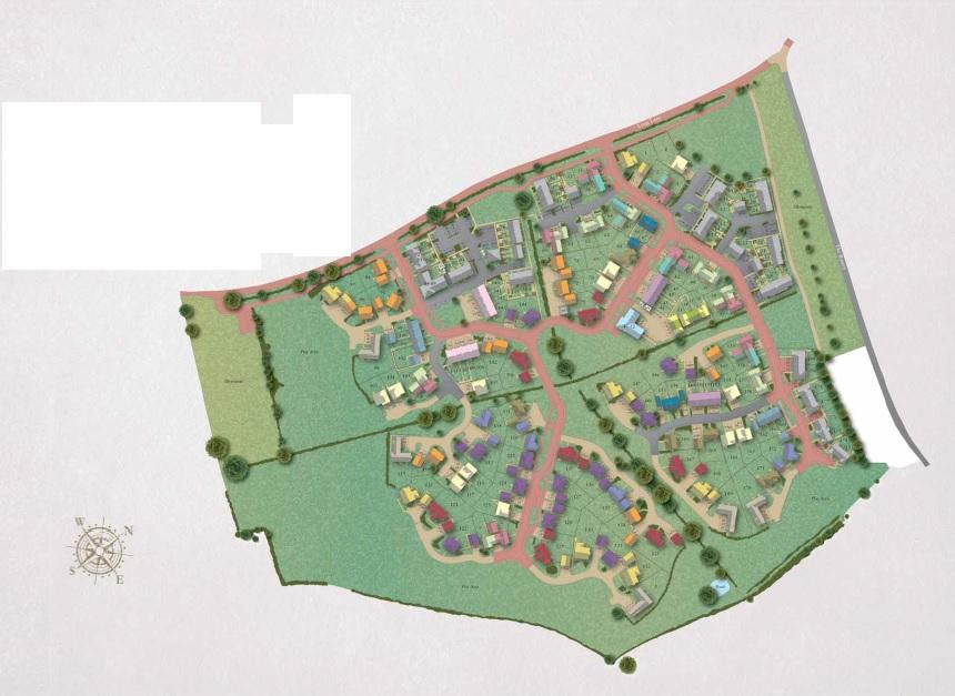 Oakley Park New Homes Development by Hopkins Homes