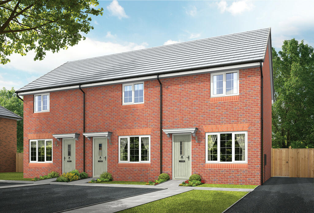 2 bedroom semidetached house for sale in Plot 9, The Bell, Stricklands