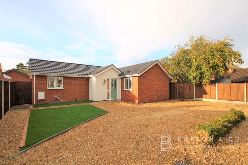 3 bedroom detached bungalow for sale in Fakenham Road, Taverham