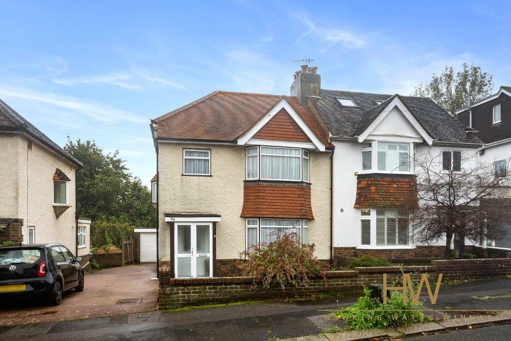 3 bedroom semidetached house for sale in Elm Drive, HOVE, BN3 7JJ, BN3