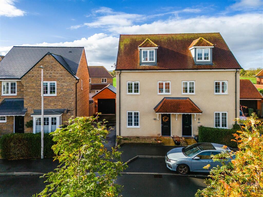 Main image of property: Modern family home offering three double bedrooms, situated within the popular Chestnut Park, Yatton