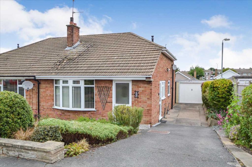 2 bedroom semi-detached bungalow for sale in Beech Avenue, Keyworth ...