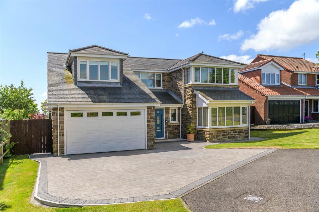 4 bedroom detached house for sale in Oakdale, Nedderton Village, Bedlington, NE22