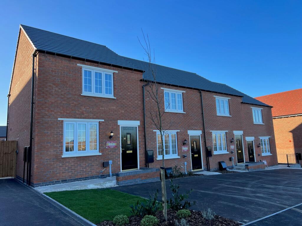 2 bedroom terraced house for sale in Plot 36, Goshawk Close, Fleckney