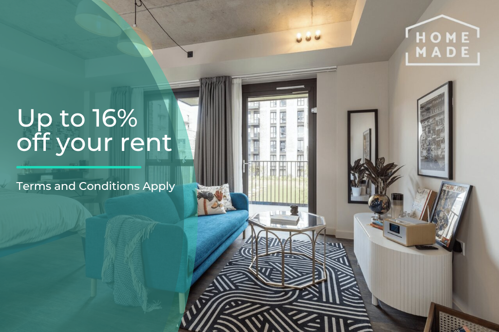 Studio apartment for rent in The Robinson, Wembley, HA9